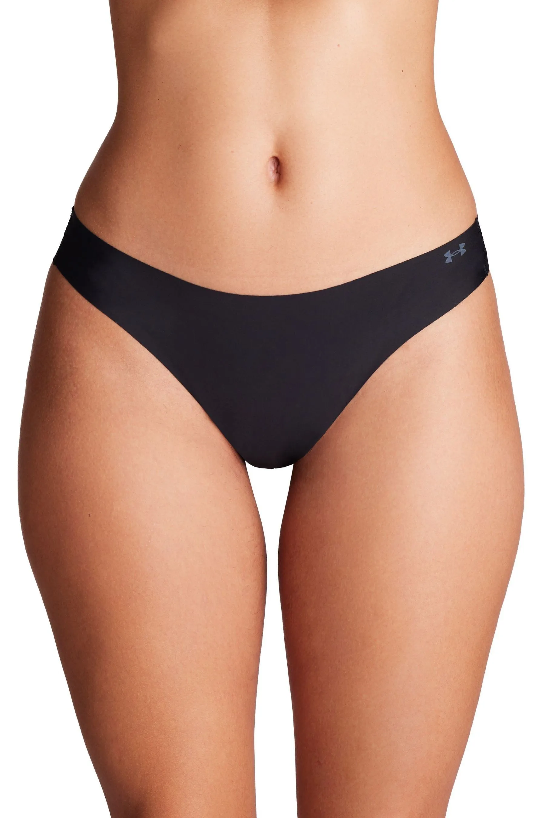 Under Armour 100% Cotone No Show Perizoma Pure Stretch 3 Pack    