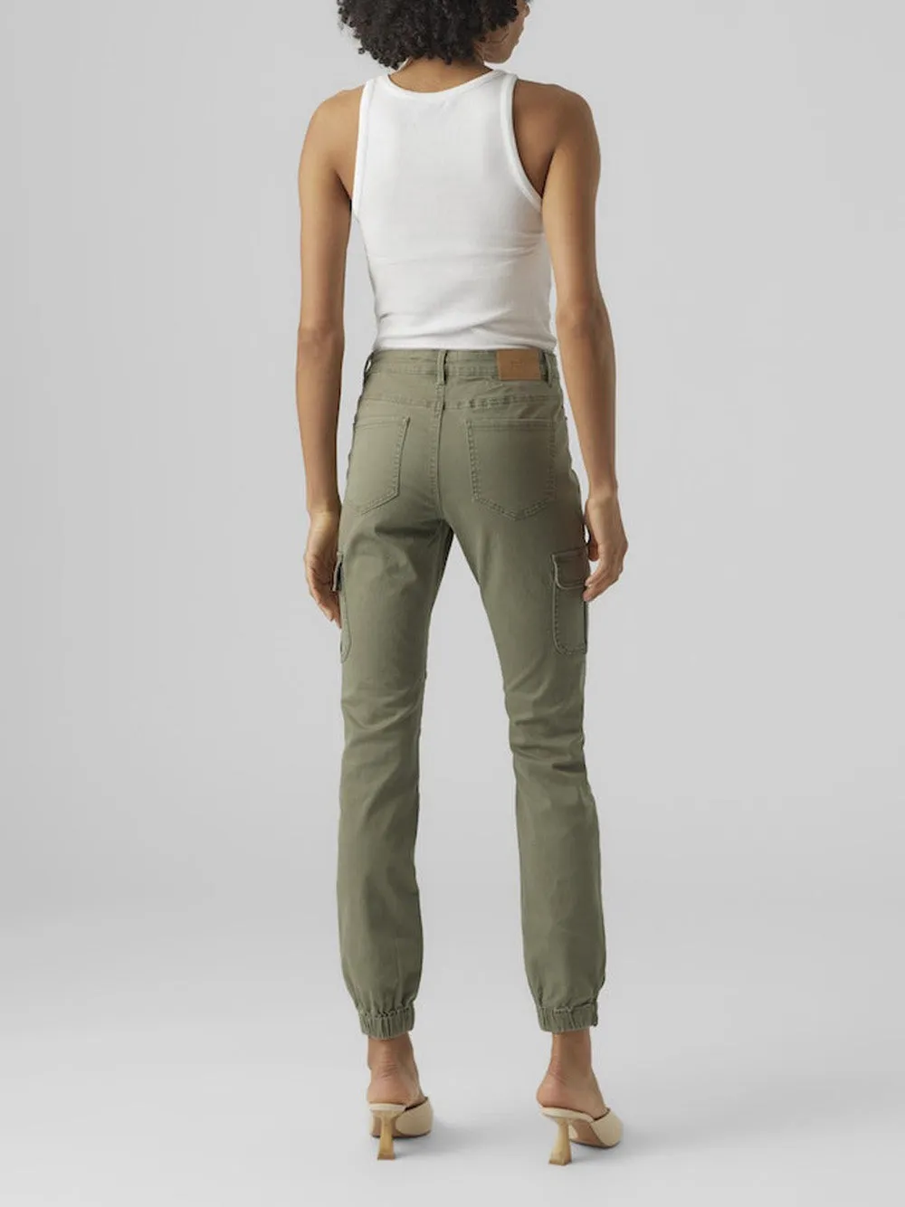 VERO MODA Pantalone Donna - Verde modello 10291832