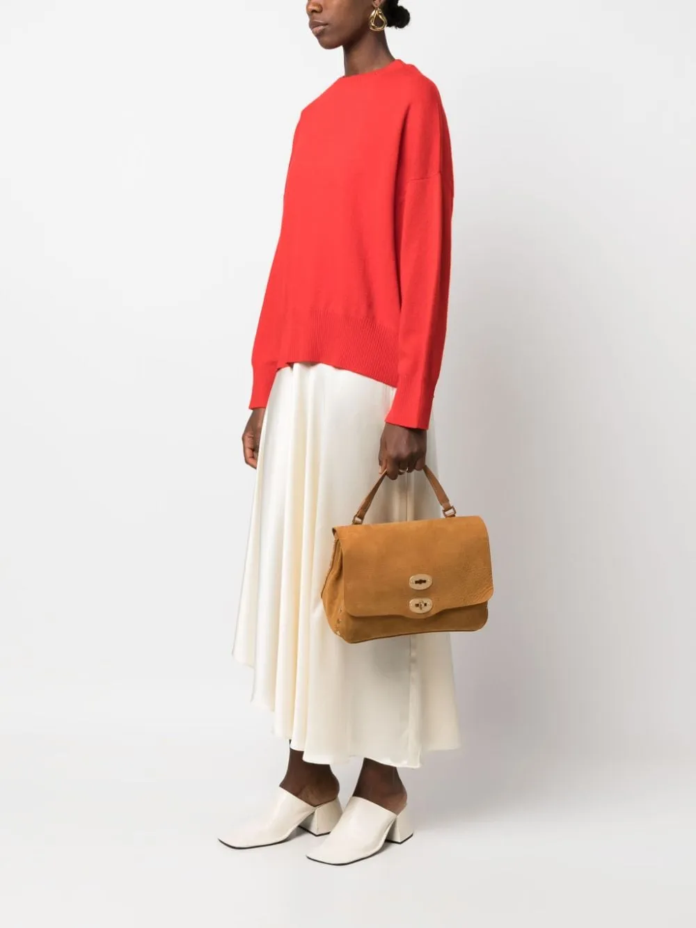 Zanellato Borsa Marrone Donna Postina Jones Small