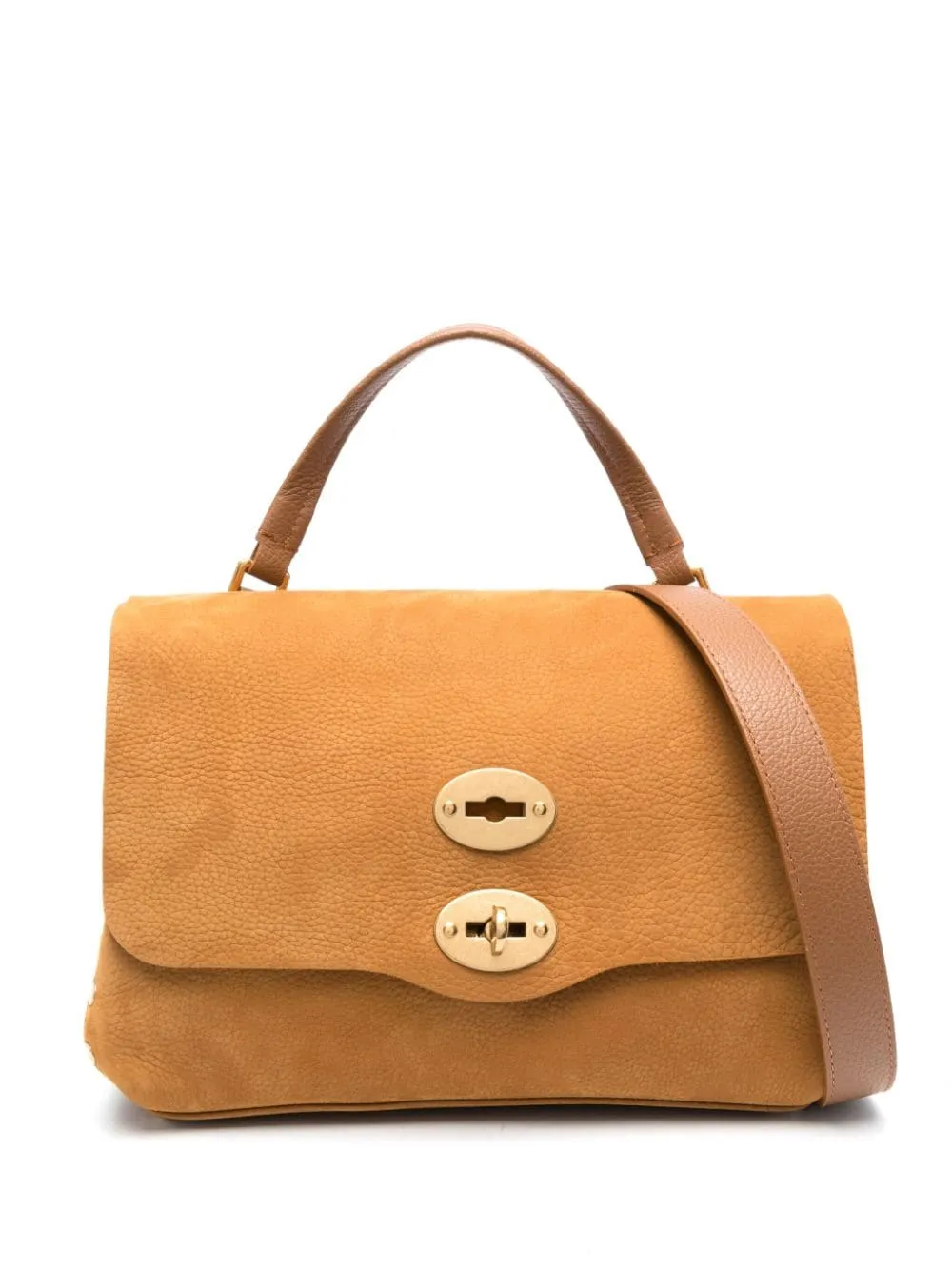 Zanellato Borsa Marrone Donna Postina Jones Small